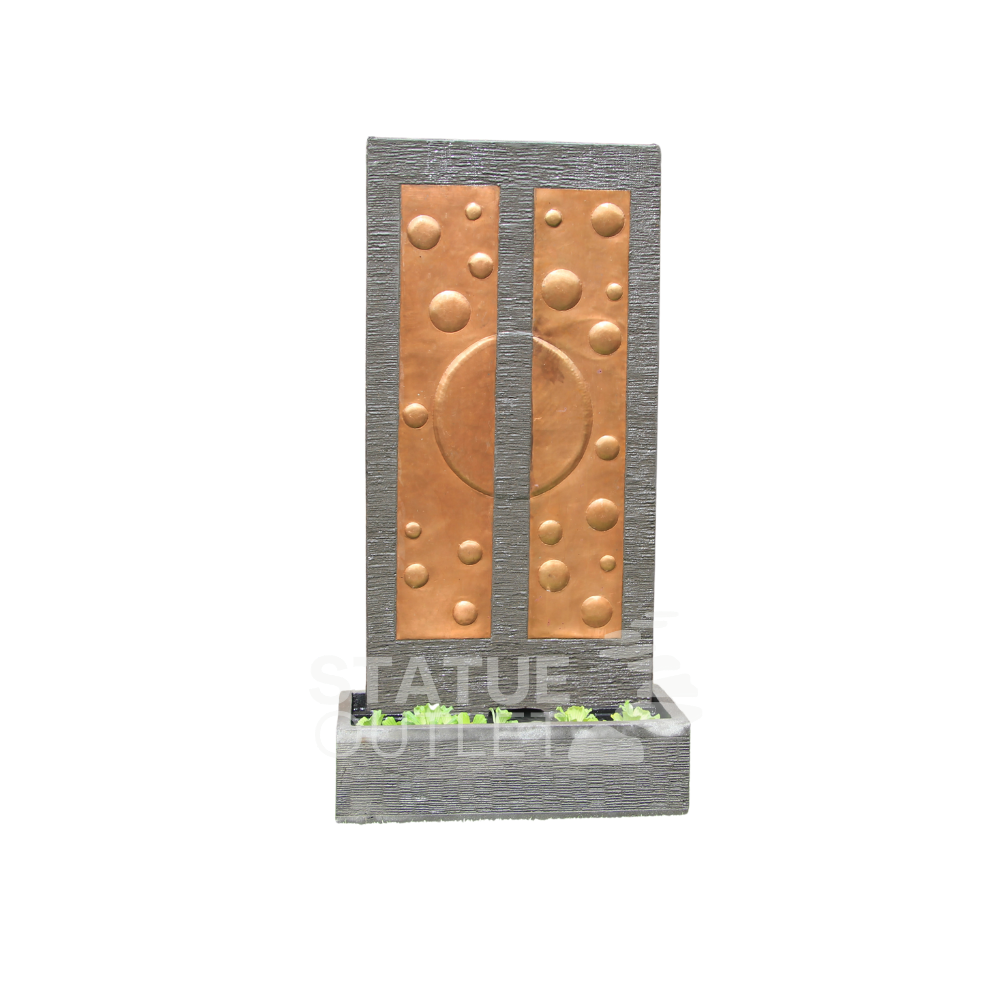 Bubble Copper Wall Fountain