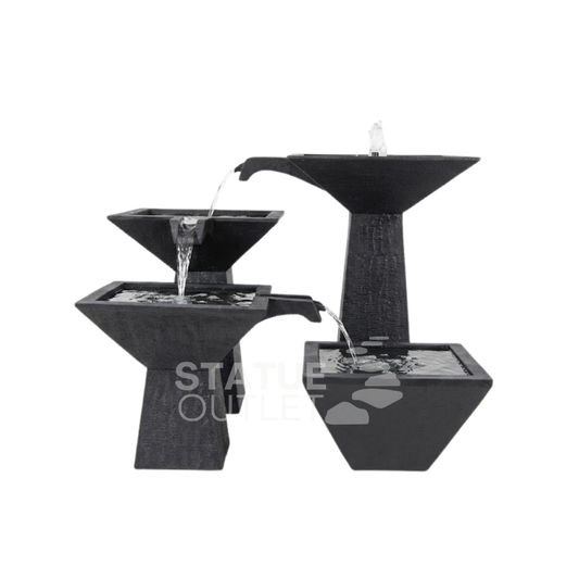 3 Tier Cascade Fountain - Medium