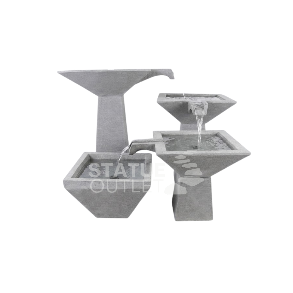 3 Tier Cascade Fountain - Medium