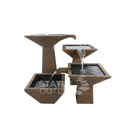 3 Tier Cascade Fountain - Medium