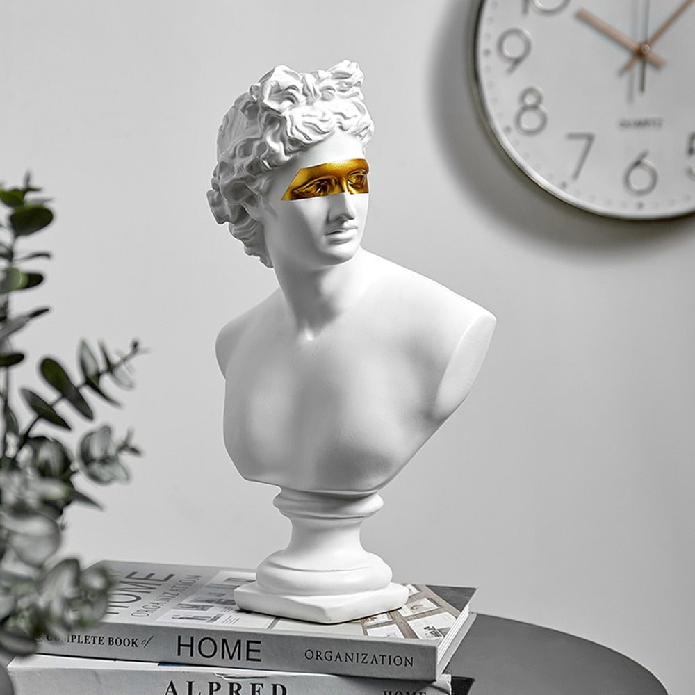 David Resin Statue Sculpture-4