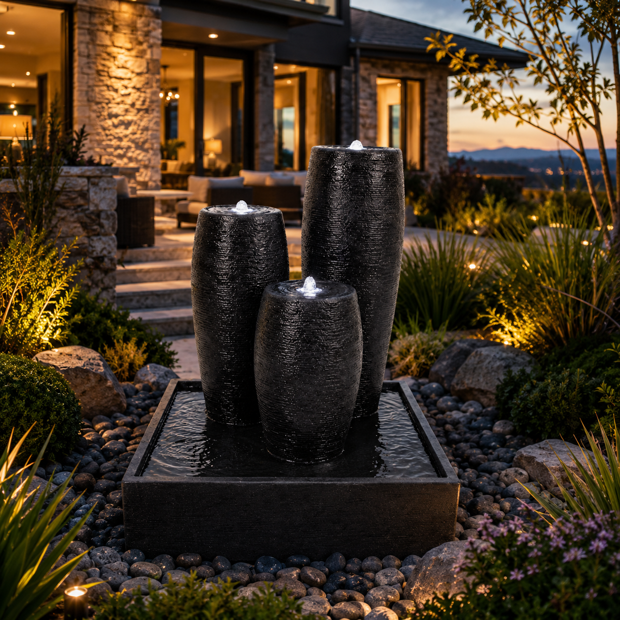 Triple Cigar Fountain