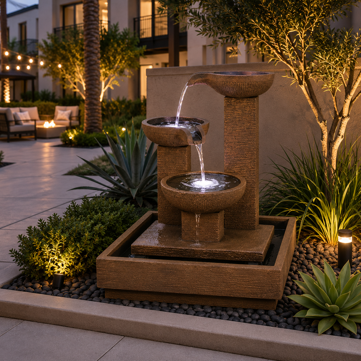 Mini Trio Bowl Fountain