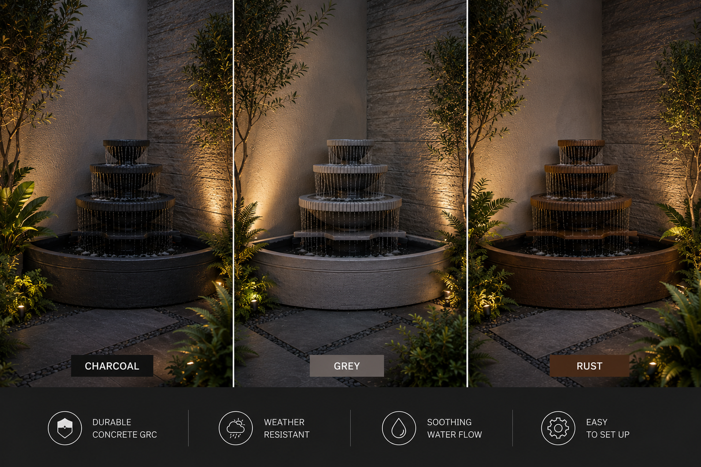 Corner Bowl Fountain