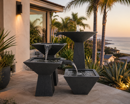 3 Tier Cascade Fountain - Large
