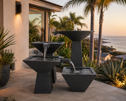 3 Tier Cascade Fountain - Large
