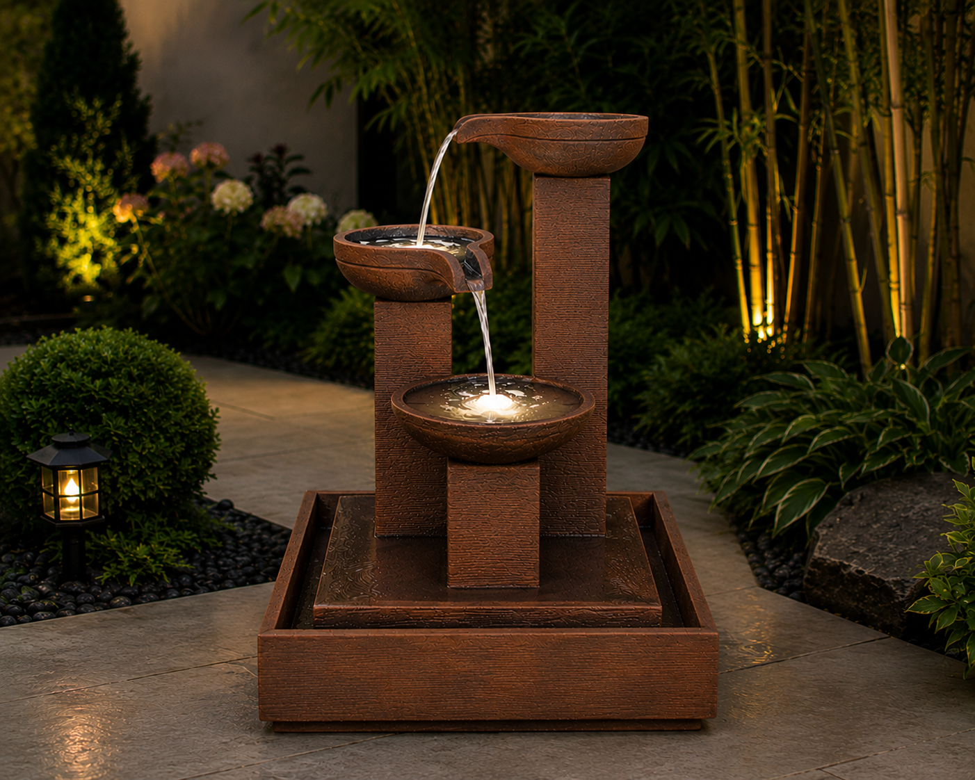 Trio Bowl Fountain