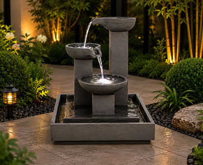 Trio Bowl Fountain